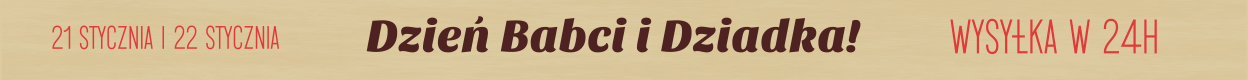 Dzień babci i dziadka - Wysyłka w 24h