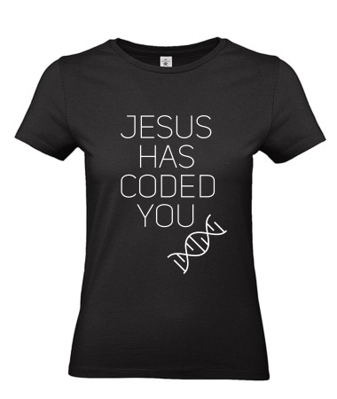 Jesus has coded you