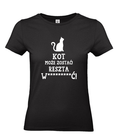 Kot może zostać - reszta w...