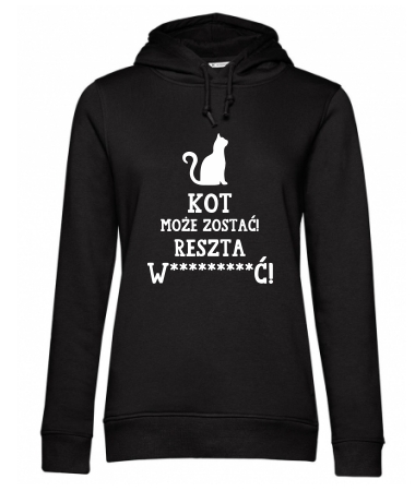 Kot może zostać - reszta w...