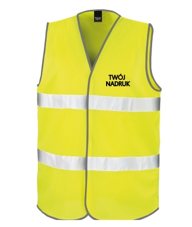Kamizelka odblaskowa z Twoim nadrukiem!