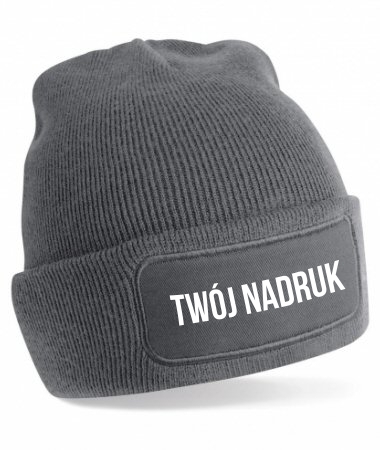 Czapka zimowa z Twoim nadrukiem!