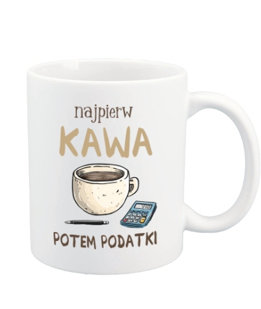 Dla księgowej - kawa i podatki