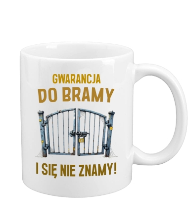 Gwarancja do bramy i się nie znamy
